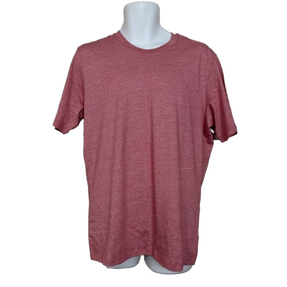 Selected Homme Mens Red White Striped Shortsleeve Goji Tee Shirt Size XL C - Picture 1 of 13